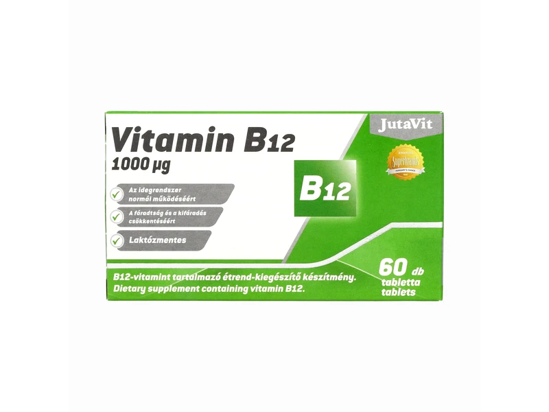 JutaVit B12-vitamin 1000µg 60db
