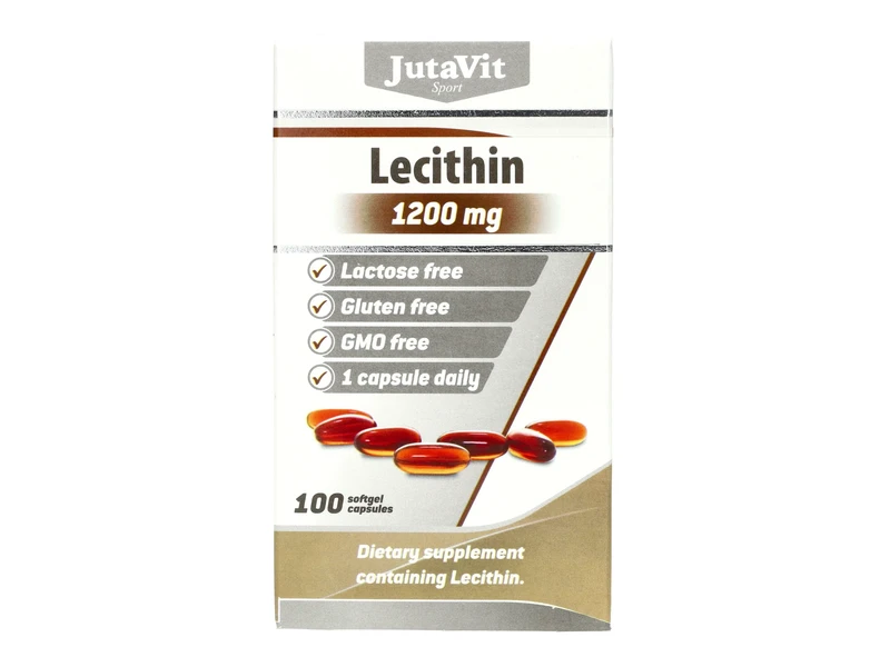 Jutavit Lecithin 1200 mg 100 db Lágykapszula
