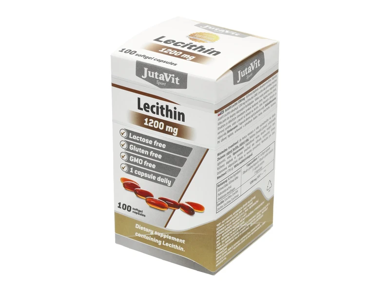 Jutavit Lecithin 1200 mg 100 db Lágykapszula