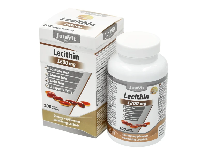 Jutavit Lecithin 1200 mg 100 db Lágykapszula