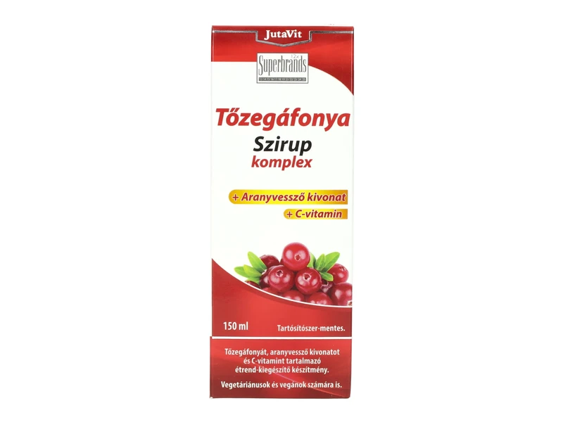 Jutavit tőzegáfonya szirup komplex 150ml