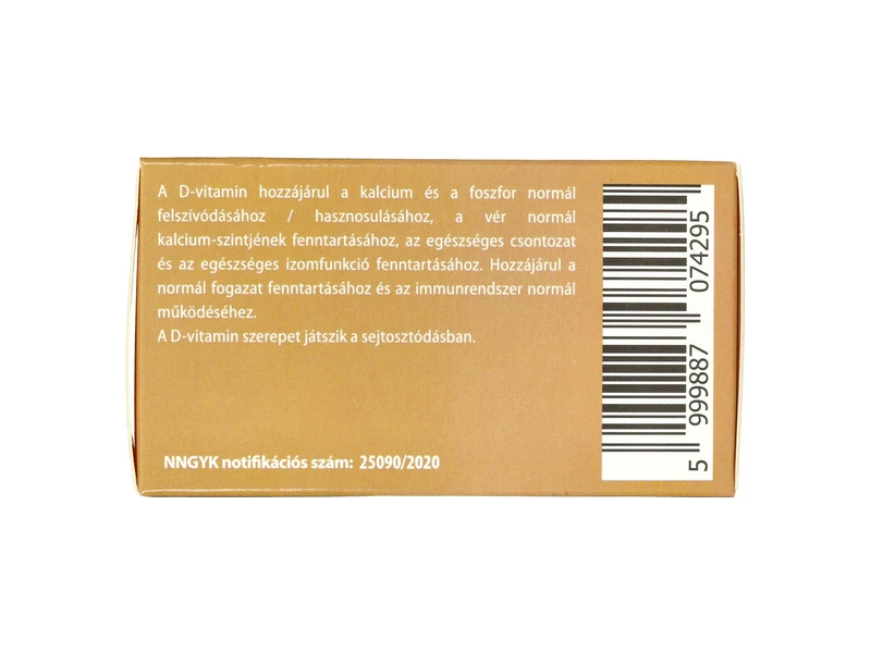 JutaVit D-vitamin 2000NE lágykapszula 100db