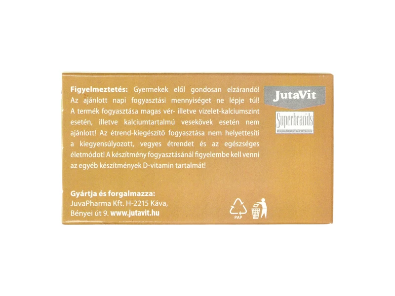 JutaVit D-vitamin 2000NE lágykapszula 100db