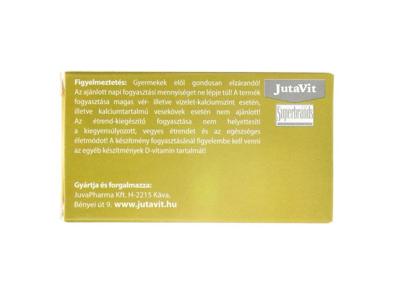JutaVit D3-vitamin 4000NE Olíva 100db