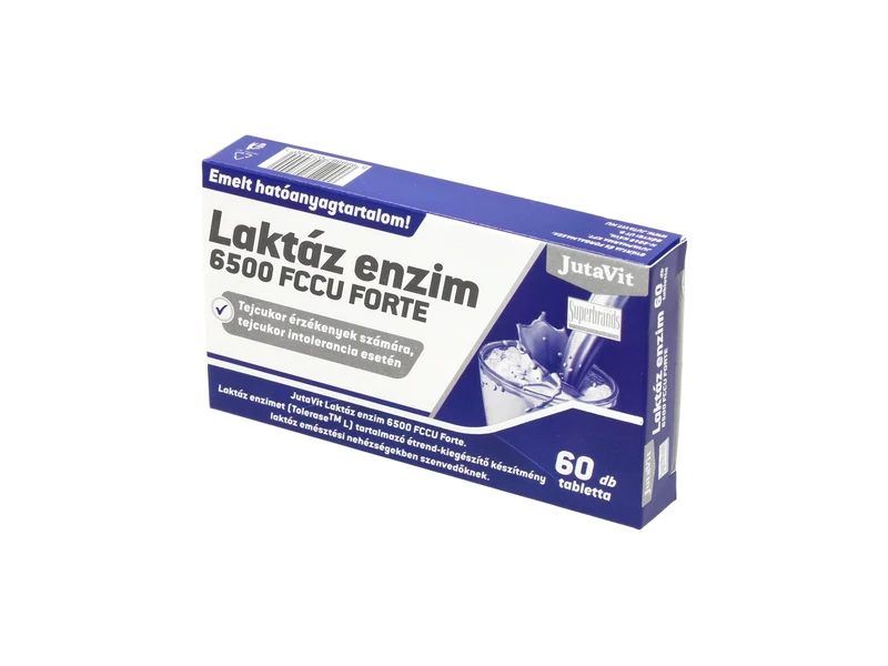 Jutavit Laktáz Enzim 6500 FCCU Forte tabletta 60db