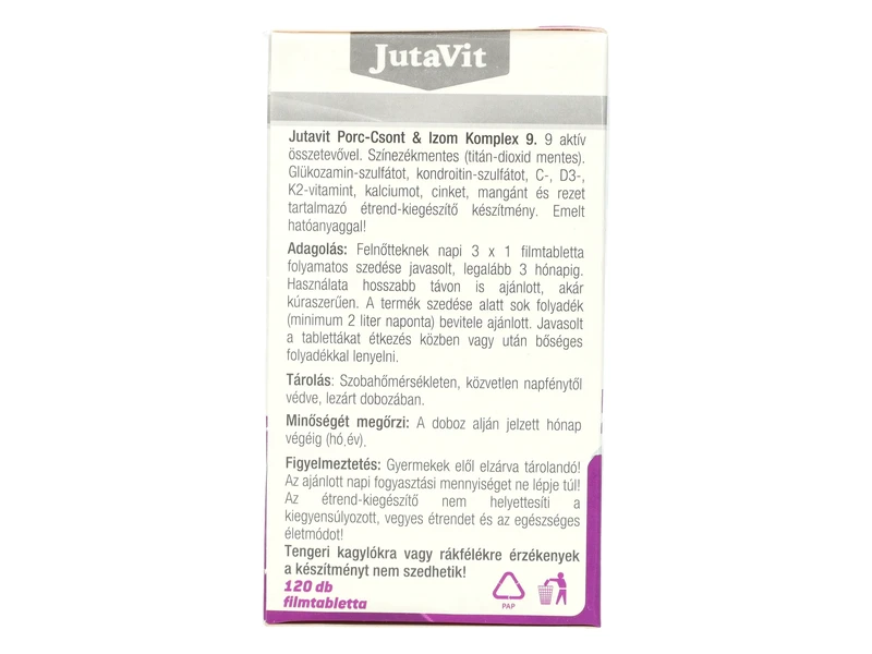 JutaVit Porc-Csont-Izom Komplex 9 120db