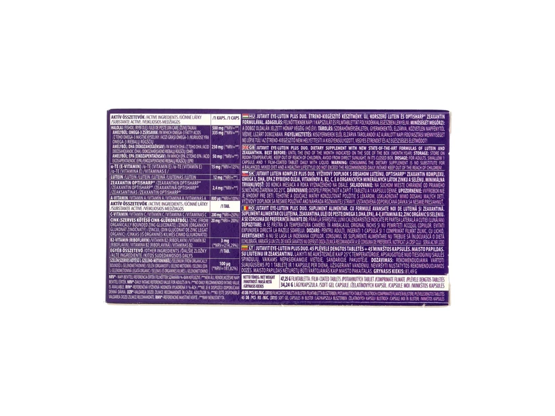 JutaVit Eye-Lutein Plus duo 90db