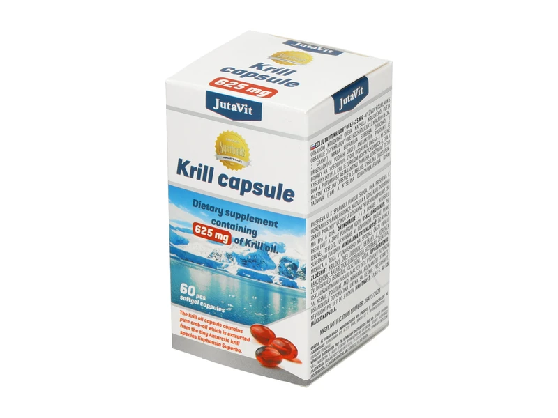 JutaVit Krill olaj 625mg 60db
