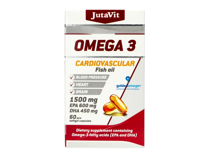 JutaVit Omega 3 Cardiovascular 1500mg 60db