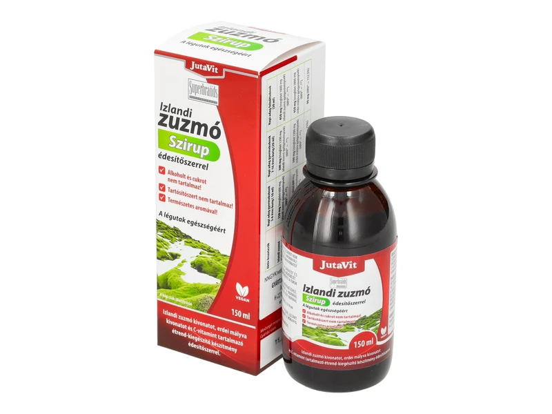 Jutavit Izlandi Zuzmó Szirup 150 ml