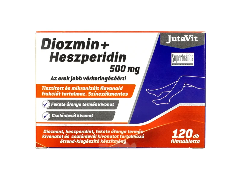 JutaVit Diozmin + Heszperidin 500mg 120db