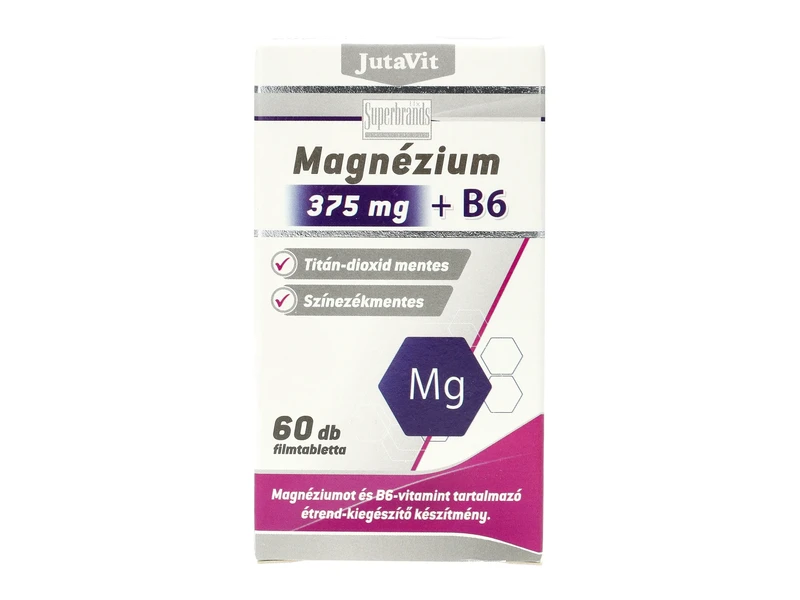 JutaVit Magnézium 375mg+B6 60db