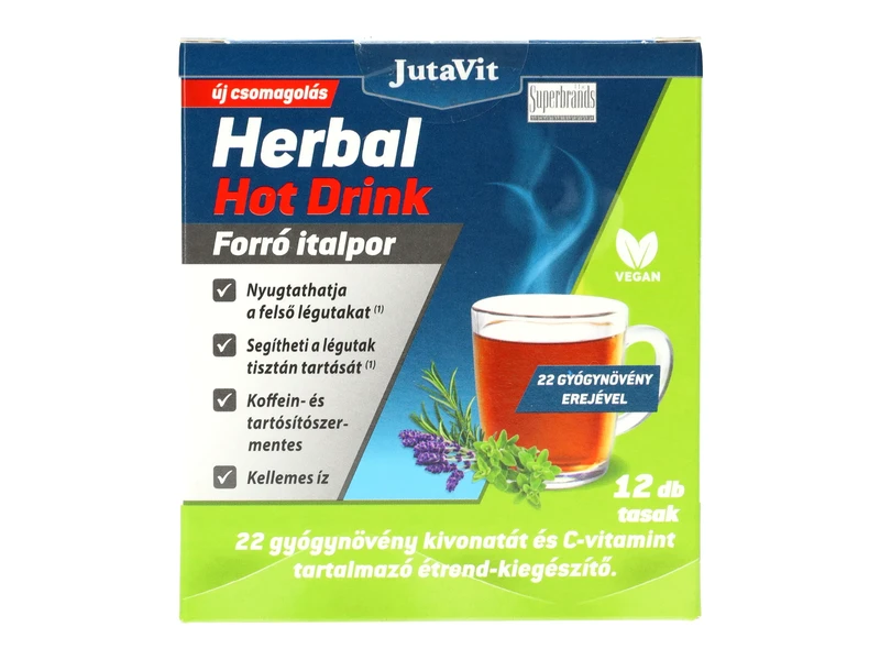 JutaVit Herbal Hot Drink Felnőtt 12db