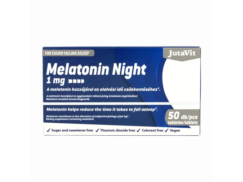JutaVit Melatonin Night 1 mg 50 db