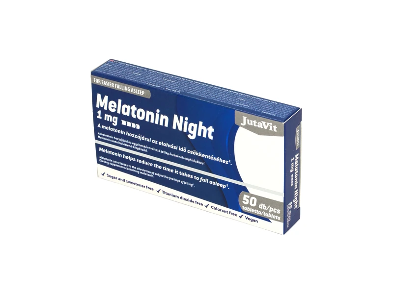 JutaVit Melatonin Night 1 mg 50 db
