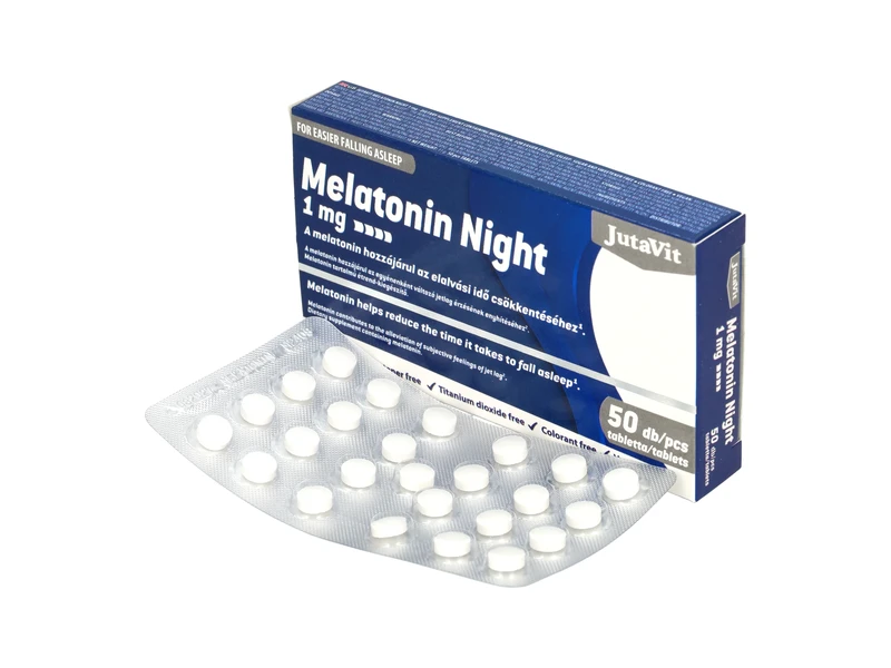 JutaVit Melatonin Night 1 mg 50 db