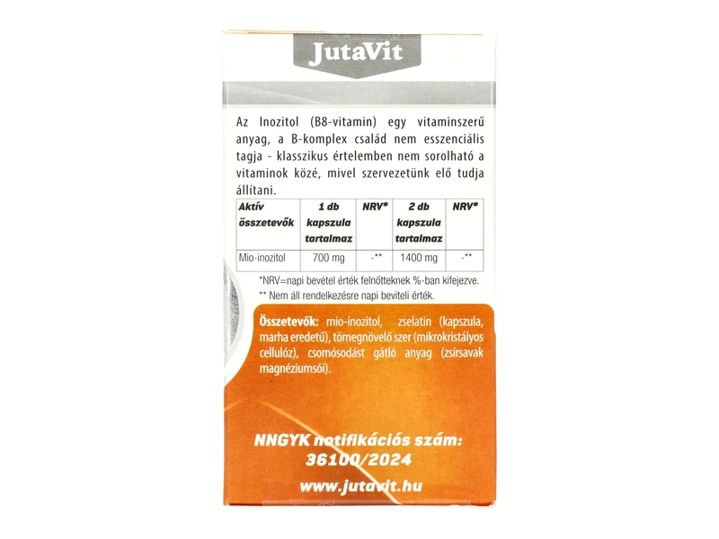Jutavit Mio-inozitol 700 mg kapszula 100 db