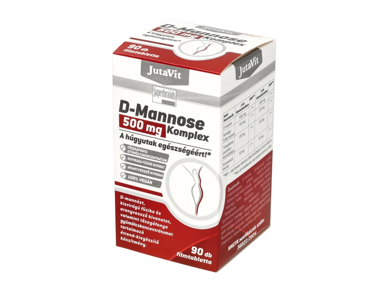 Jutavit D-Mannose Komplex 500 mg filmtabletta 90 db