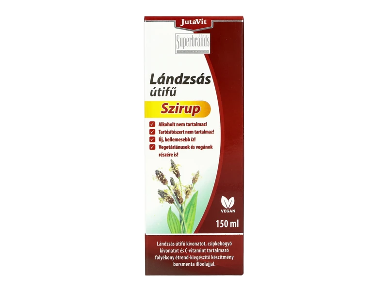 Jutavit Lándzsás útifű szirup 150ml