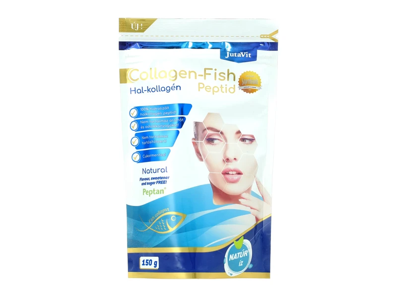 JutaVit Collagen Fish Hal-kollagén Peptid natúr 150g