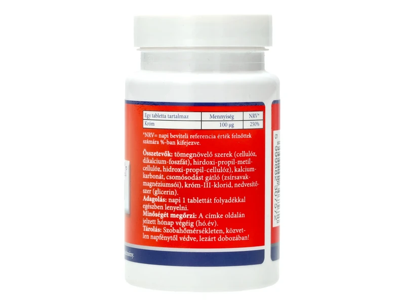 JutaVit króm tabletta 60db 100mcg