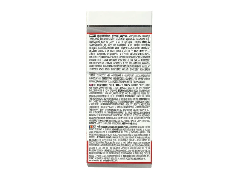 JutaVit Grapefruit csepp kivonat 30ml