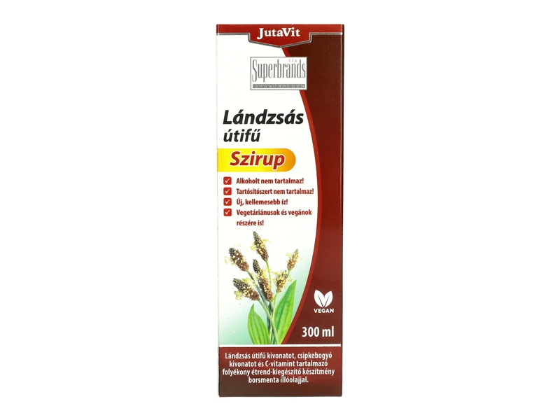 Jutavit Lándzsás útifű szirup 300ml
