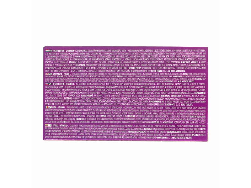 JutaVit Rutin+C vitamin tabletta 60db