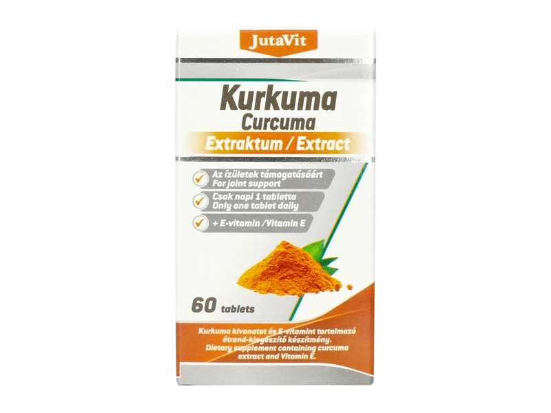 Jutavit Kurkuma Extraktum + E-vitamin 60 db Tabletta