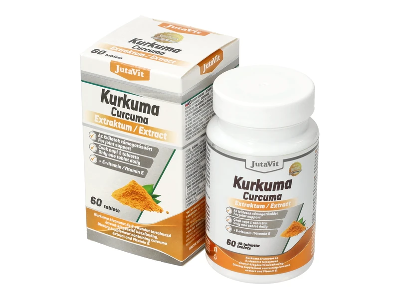 Jutavit Kurkuma Extraktum + E-vitamin 60 db Tabletta