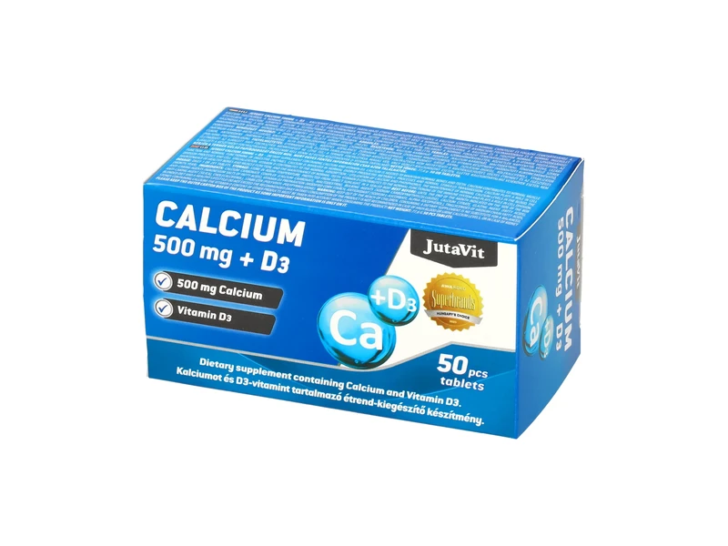 JutaVit Calcium tabletta 50db 500mg