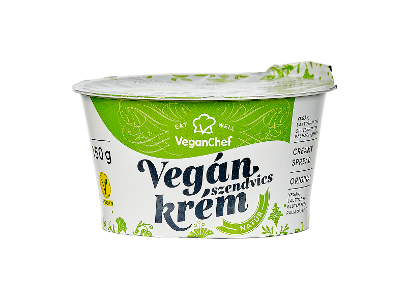 VeganChef Kenhető Növényi Krém Natúr 150g