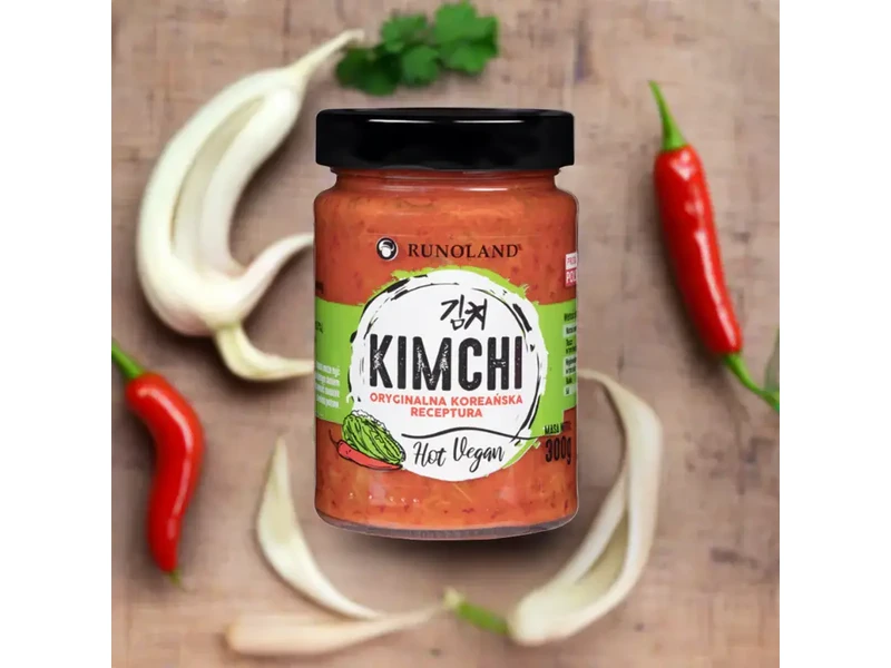 Runoland Kimchi csípős kurkumával 300g
