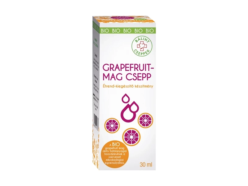 Bálint Bio Grapefruitmag csepp 30 ml