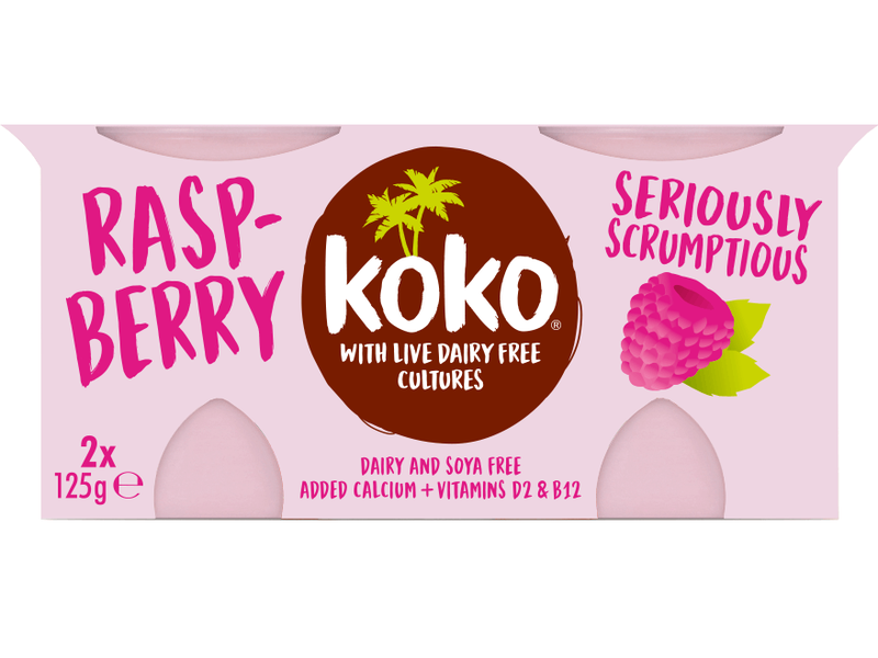 KOKO KÓKUSZGHURT MÁLNÁS 2X125G