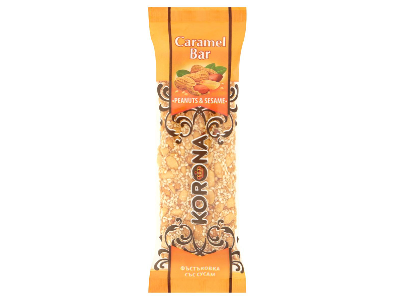 Korona Földimogyoró-szezámos szelet 60g