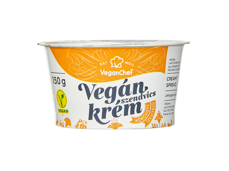 VeganChef Kenhető Növényi Krém Körözött Ízesítésű 150g