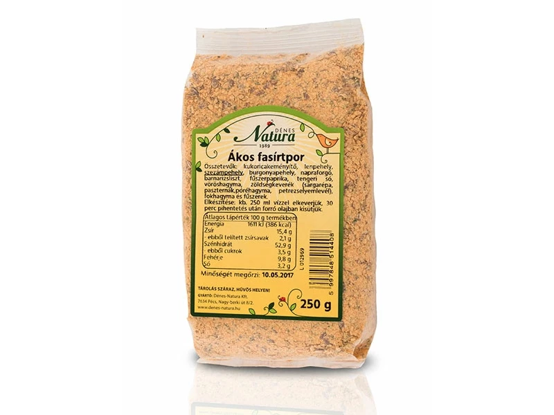 Ákos fasírtpor 250 g (Dénes Natura)
