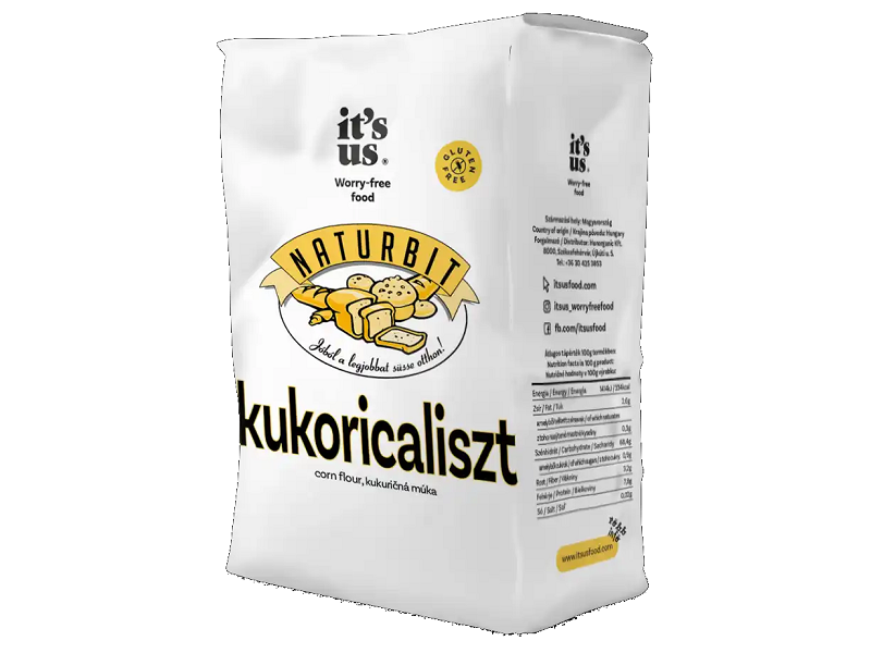 It's us NATURBIT gluténmentes kukoricaliszt 1kg