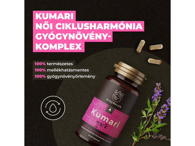 Myrobalan Kumari - ciklusharmónia gyógynövény-komplex 60 db