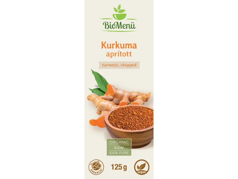 Biomenü BIO KURKUMA Aprított 125 g