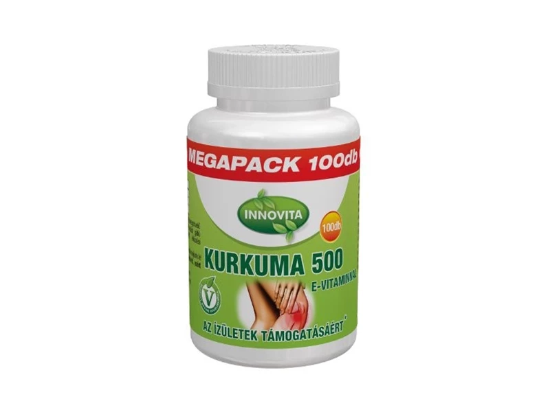 Kurkuma E-vitaminnal Megapack kapszula 100db (Innovita)