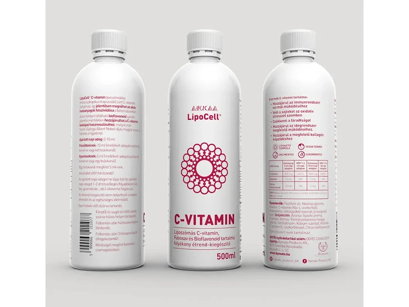 LIPOCELL C-vitamin liposzomális étrend kiegészítő 500ml