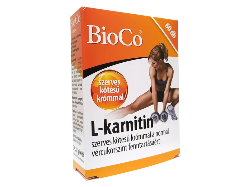 BioCo L-karnitin 500 mg kapszula 60db