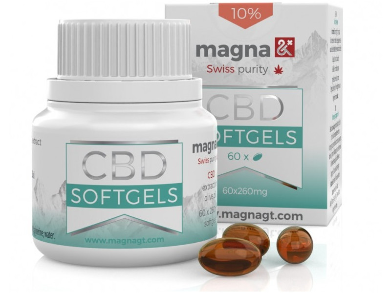 Magna CBD lágygél kapszula 10% 60db