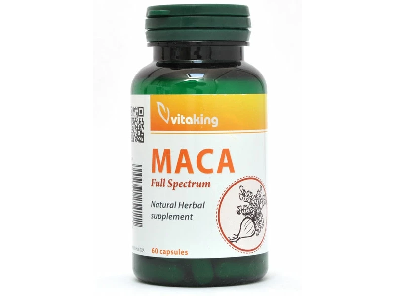 Maca gyökér 500 mg kapszla 60 db (Vitaking)