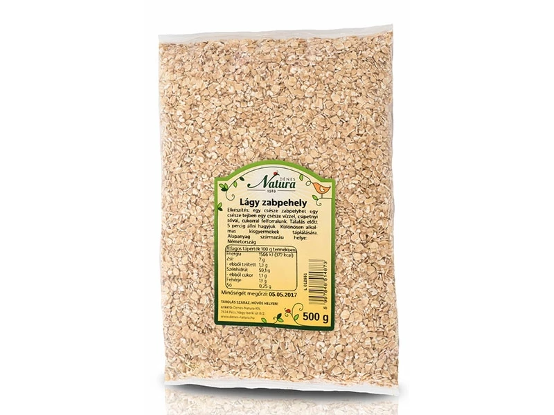 Lágy zabpehely 500 g (Dénes Natura)