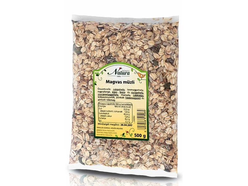 Magvas (Olcsó) müzli 500g Natura