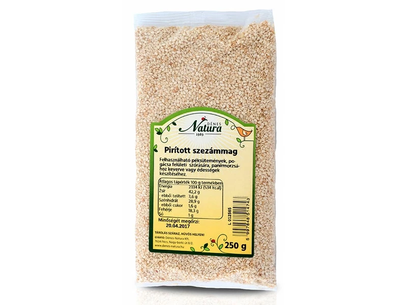 Pirított Szezámmag 250 g (Dénes Natura)