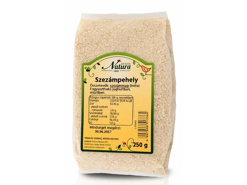 Szezámpehely 250 g (Dénes Natura)